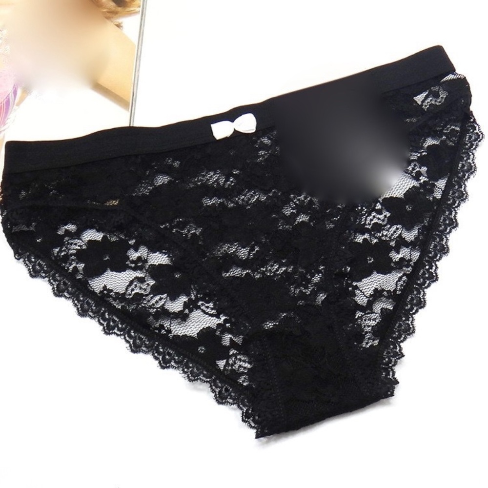 All Lace Panties. Sheer Lace. See through XL Panties